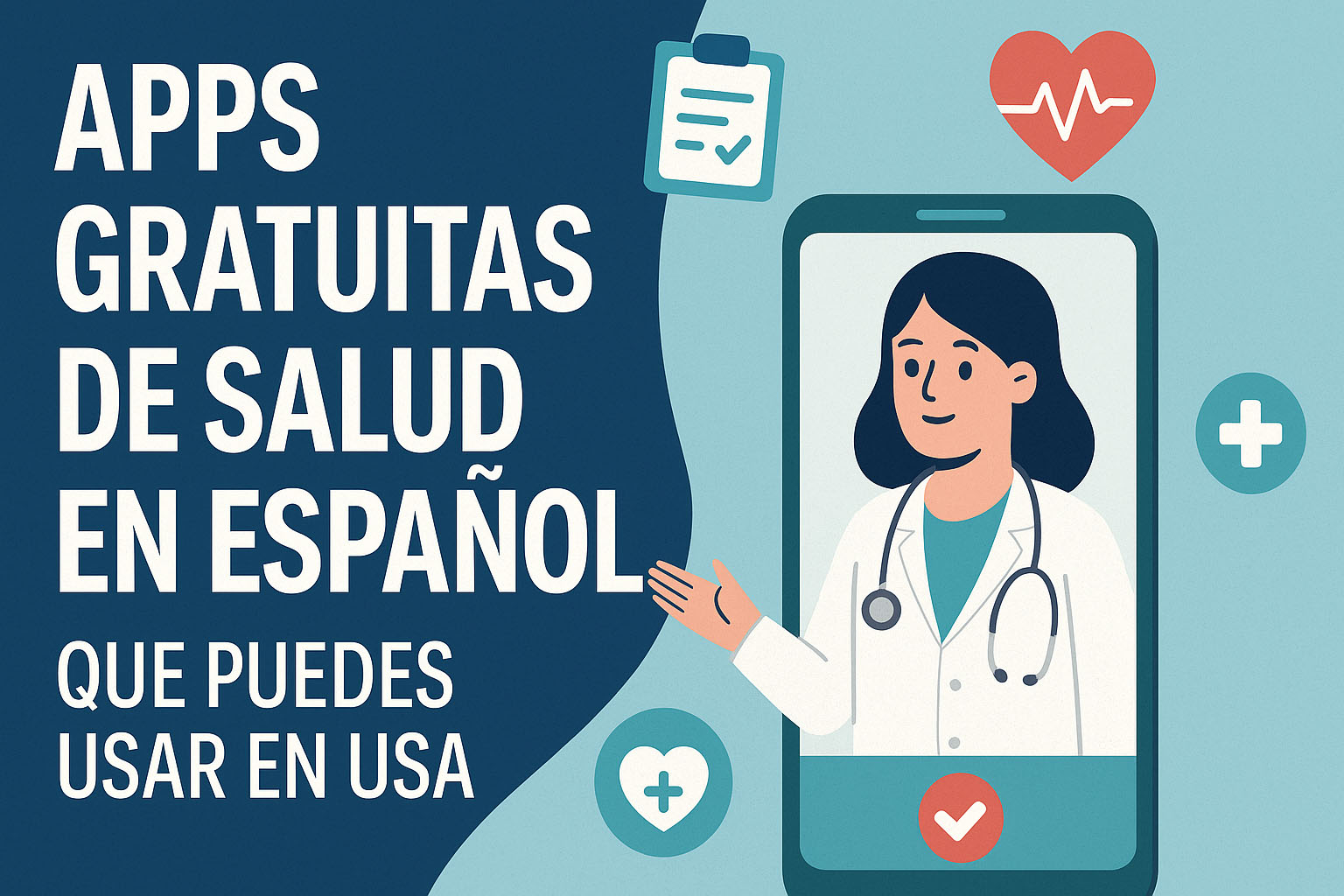 Apps Gratuitas de Salud en Español Que Puedes Usar en USA | Guía 2025