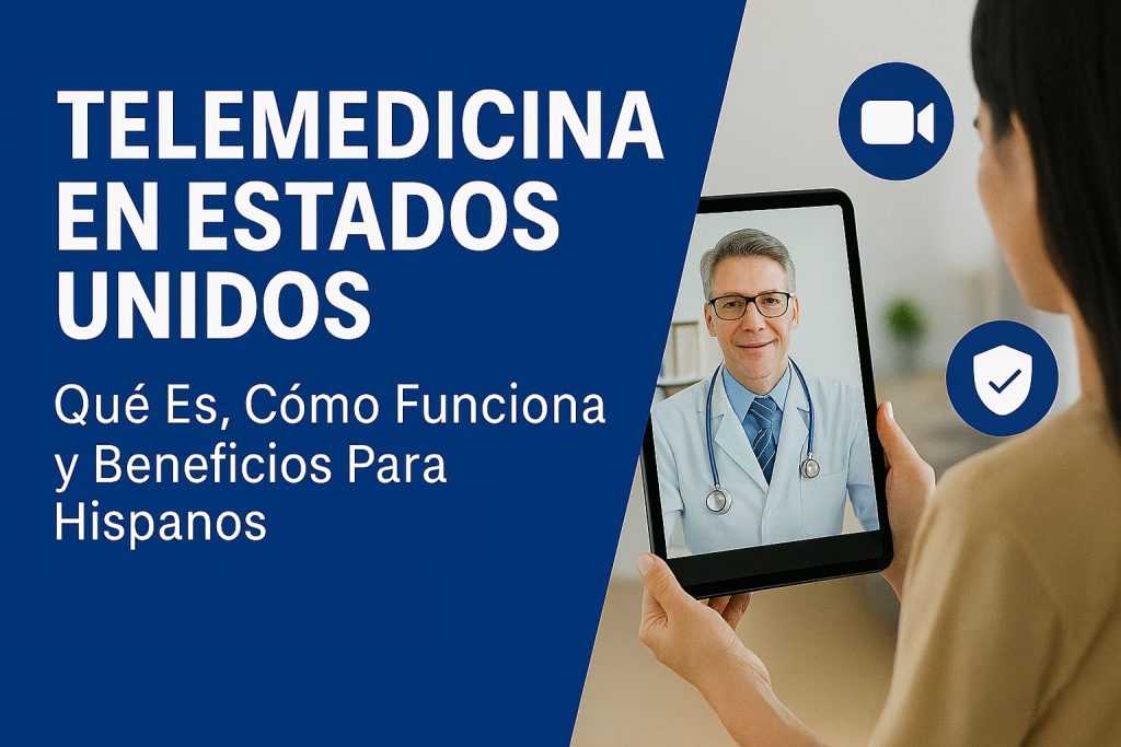 Telemedicina en Estados Unidos: Qué Es, Cómo Funciona y Beneficios Para Hispanos en 2025