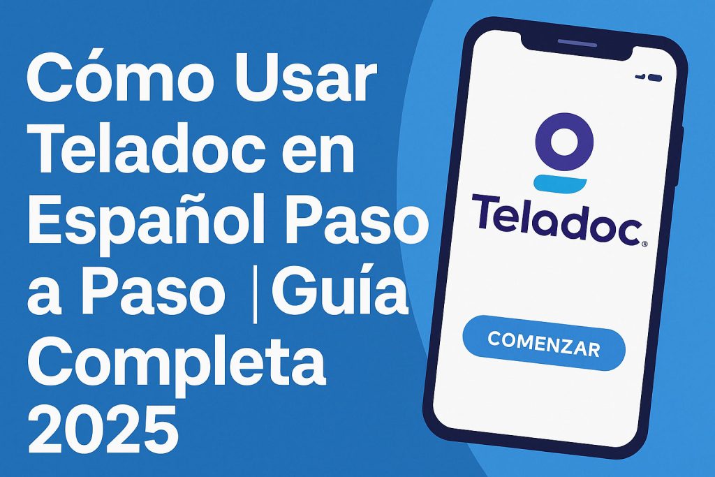 Cómo Usar Teladoc en Español Paso a Paso | Guía Completa 2025